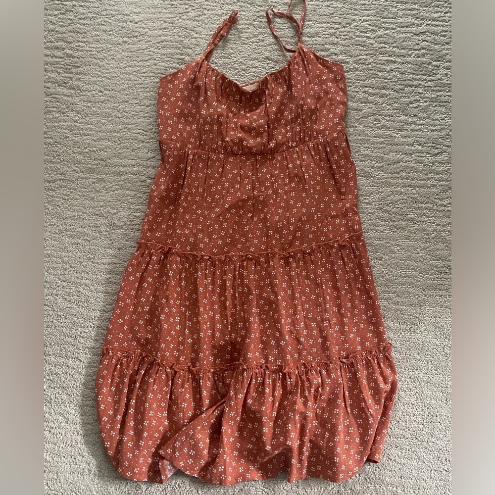 Altar’d State Summer Dress. Size Small terra cotta dress.